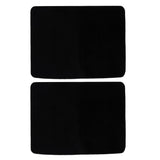 Maxbell 2x Card Pad Poker Mat Close up Coin Magic Props for Magicians 42x32cm Black