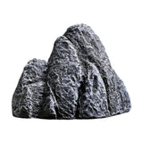 Maxbell Stone Aquarium Decoration Faux Decorative for Garden Landscaping Aquascaping B