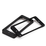 Maxbell 40xCurved Humbucker Pickups Frames Mounting Rings for LP Electric Guitar Black