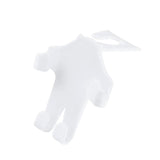 Maxbell Car Seat Headrest Hook Rotatable Car Accessories for Wallet Drink Purse White