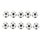 Maxbell Football Soccer Pendant Necklace Chain Jewelry Alloy DIY Accessories L 1.8cm - Aladdin Shoppers