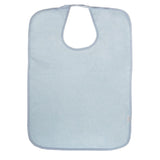 Maxbell Maxbell Adult Disability Bib Mealtime Cloth Protector Apron Waterproof light blue