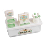 Maxbell Dollhouse Cash Register Toy Grocery Fun for 3 + Years Old Toddlers Baby Clear