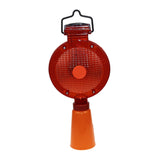 Maxbell Safety Flashing Light Super Bright for Construction Site Fence Night Driving Red