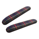 2 Pieces Wheelchair Armrest Elbow Pillow Wear Resistant Accessories Arm Rest Black Short