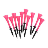 Maxbell 10 Pieces 83mm Height Rubber Golf Tees Golfer Training Pink - Aladdin Shoppers