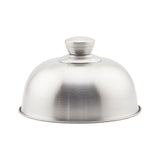 Maxbell Melting Dome Burger Cover Flat Top Griddle Lid for Picnic Steak Dinner Party 17.4x7.2cm