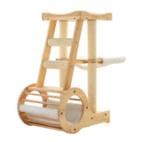 Cat Climbing Frame Activity Center Platform Bed Cat Scratcher for Kitten Style B - Aladdin Shoppers