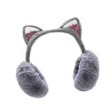 Maxbell Kids Winter Earmuffs Ear Warmers Ear Covers for Traveling Outdoor Biking Gray