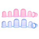 Maxbell Maxbell 12 Pieces Silicone Anti Cellulite Massage Cupping Body Facial Cups M L