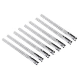 8pcs Thick Stainless Steel Continuous/Piano Hinge Strap for Marine Boat Door