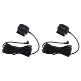 Maxbell 2Pieces 12V/24V to 5V 3A Car OBD  Cable Power Regulator for DVR GPS