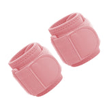 2x Sports Wristbands Adjustable Wrist Protector for Powerlifting Gym Fitness Pink