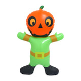 Maxbell Halloween Inflatable Pumpkin Decoration PVC Scary for Lawn Indoor Decoration