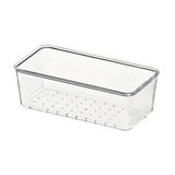 Maxbell Drawer Organizer Clear for Bedroom Dresser Kitchen Gadgets Utensils Bathroom 15cmx7.5cm