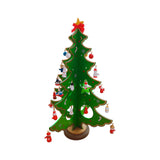 Christmas Tree Desk Decoration Xmas Tree Ornament for New Year Party Holiday Green