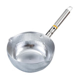 Maxbell Aluminum Yukihira Pot Easy to Clean Sauce Pot for Gas Cooker Home Use Congee 22cm