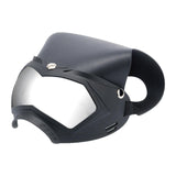 Maxbell Dog Goggles Decor Eye Protection Dog Sunglasses for Parties Holidays Outdoor Black Silver