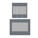 Maxbell Cover Sidewall Waterproof Rain Tarp Clear Sidewalls for Party Patio Outdoor