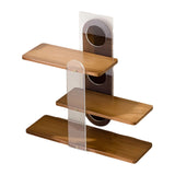 Maxbell 3 Tier Coffee Mug Holder Shelf Sturdy Countertop for   Kitchen  Tea Color