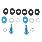 Maxbell 2xCar Vehicle Windshield Spray Nozzle On Front Hood Wiper Washer Spray Blue
