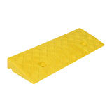 Maxbell Driveway Curb Ramp Wear Resistant Roadside Slope Pad for Auto Motorcycle Rvs Yellow