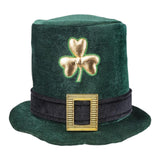 Maxbell St Patrick's Day Hat Green Top Hat for Festival Masquerade Stage Performance Style C