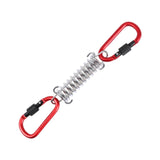 Maxbell Tent Spring Buckle Heavy Duty Adjuster for Accessories Camping Hammock Chair Red