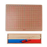 Maxbell Maxbell Wooden Montessori Educational Toy - Addition and Subtraction Strip Board(Family Set)