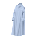 Maxbell Rain Poncho Reusable Long Raincoat for Travel Backpacking Outdoor Activities 142cm