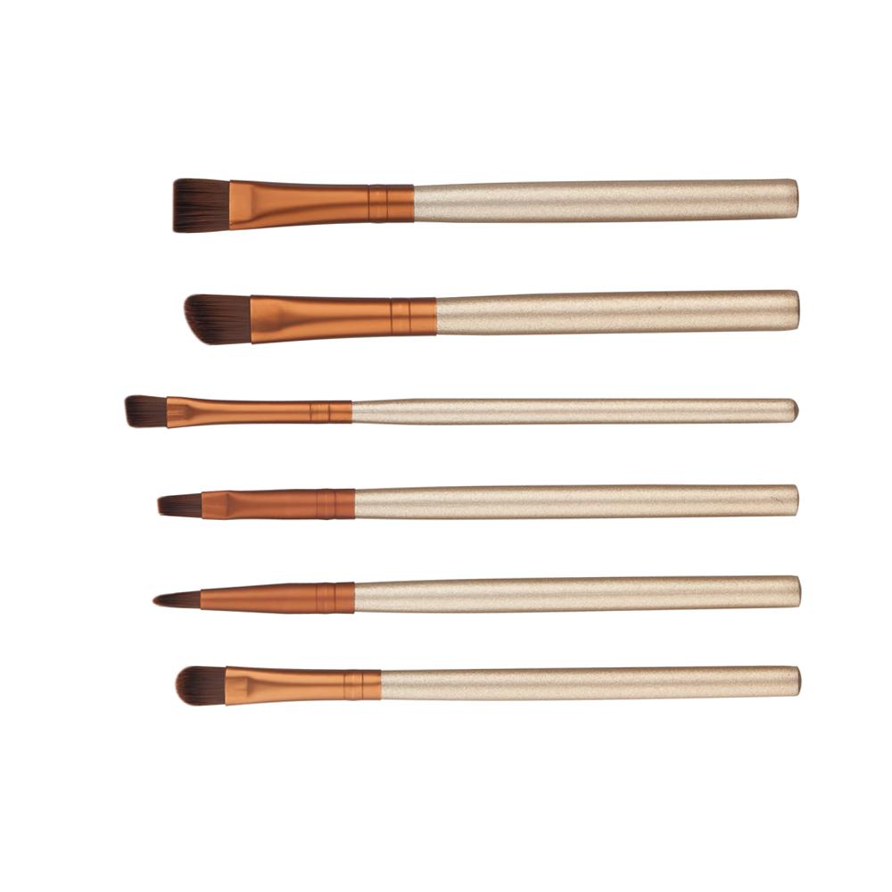 Maxbell Maxbell 6x Pro Makeup Brushes Set Powder Foundation Face Eyeshadow Lip Brush Tool