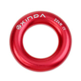 Maxbell 22KN Aluminum Rappel Ring Bail-Out Rappelling Rigging Climbing Rescue Red - Aladdin Shoppers