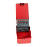 Maxbell 2xTwist Drill Bit Case Professional Iron Conveneint Accessory Drill Bit Holder 25 Slots