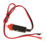 Maxbell 10xCigarette Lighter Plug Cable Car Power Supply Inverter Adapter Wire 12V 10A