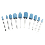 Maxbell 2x10x Cutting Burrs Rotary Files Bits for Die Grinder Metal Woodworking