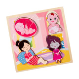 Maxbell Wood Puzzle Gifts Portable Hands on Learning Fine Motor Skills Jigsaw Puzzle Women