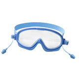 Maxbell Kids Swimming Goggles Waterproof Lightweight Wide View Portable Soft Eyewear Blue