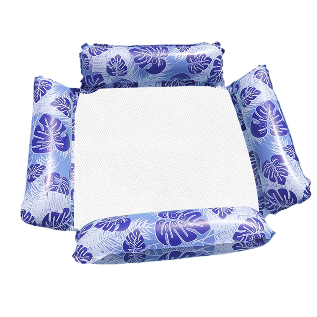 Maxbell Inflatable Pool Float Pool Float Lounge Chair for Swimming Pool Party Travel Dark Blue