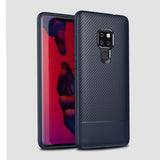Maxbell 2xTPU Silicone Gel Case Best Protection Back Case Cover for Huawei Mate 20 Blue
