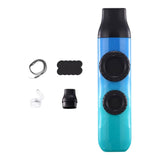 Maxbell Kazoo Flute Double Hole Musical Toy for Backpacking Adventures Hikes Travels cyan bue