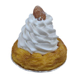 Maxbell Realistic Artificial Dessert Decorative Staging Party Shop Decor for Kitchen Almond Egg Tart