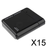 Maxbell 15xUniversal 4 X AA Battery Portable Emergency USB Mobile Phone Charger Box