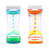 Maxbell Maxbell 2Pieces Floating Color Mix Oil Liquid Bubbler Motion Timer Hour Glass Decor