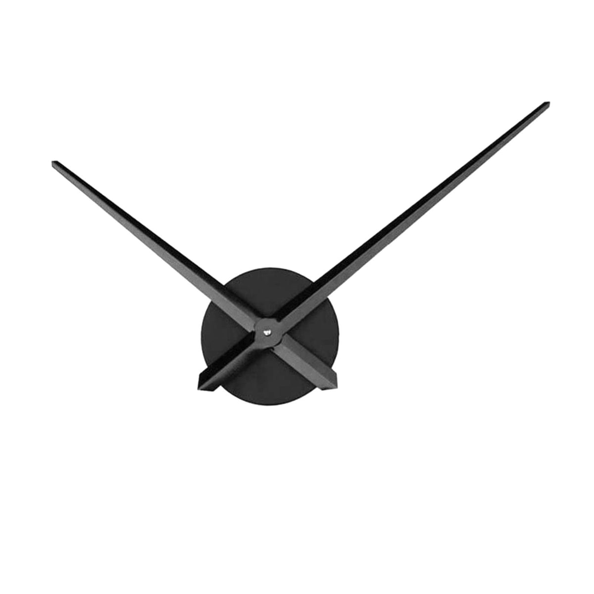 Clock Movement Clock Accessories Long Shaft for Office Kitchen Bedroom Black