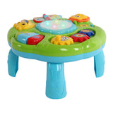 Maxbell Baby Activity Table Portable Preschool Learning for Boys Girls Kids Children green