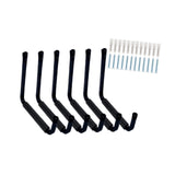 Maxbell 6 Pieces Garage Hooks Hangers Heavy Duty Tools Display for Canoe Indoor Bike