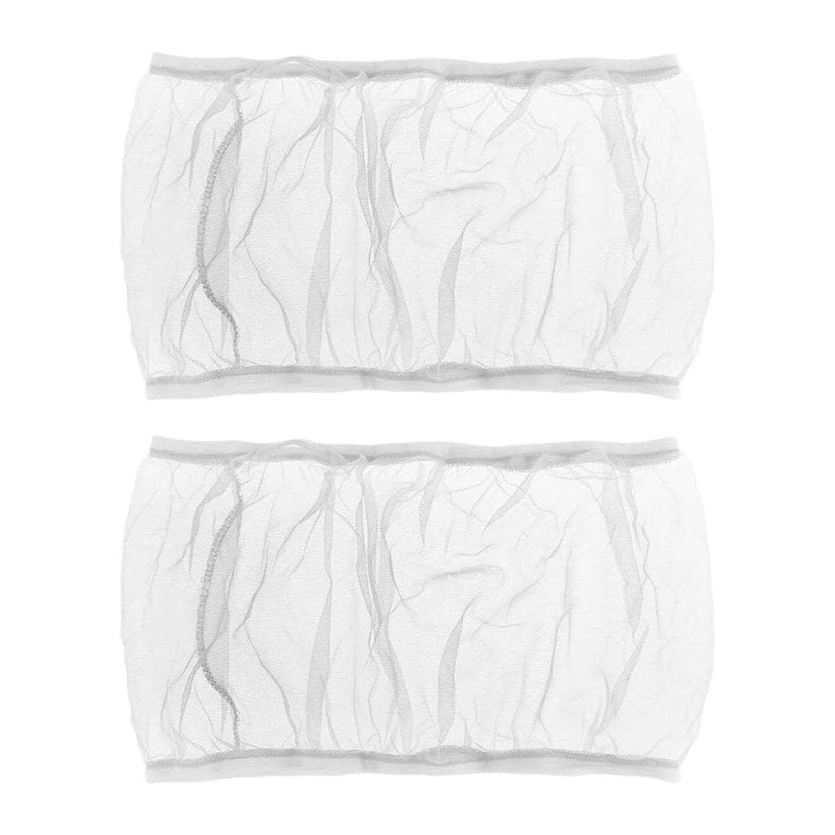 Maxbell 2 Pieces Universal Bird Cage Mesh Covers Elastic for Parrot Budgies Cockatoo M