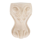 Maxbell 4pcs Solid Wood  Sofa Leg Unfinished Furniture Feet or Couch Chair Cabinet D