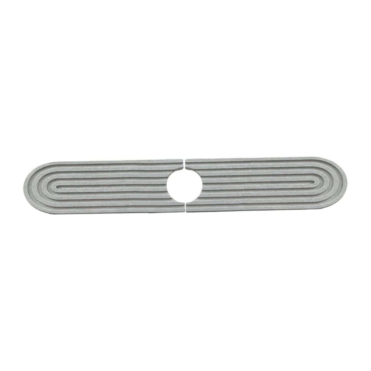 Maxbell Kitchen Sink Faucet Mat Modern Absorbent Mat for Bathroom Kitchen Countertop Light Gray