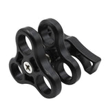 Maxbell Ball Clamp 3 Mount Hole for Diving Underwater Hosing Light Arm Tray GoPro - Aladdin Shoppers